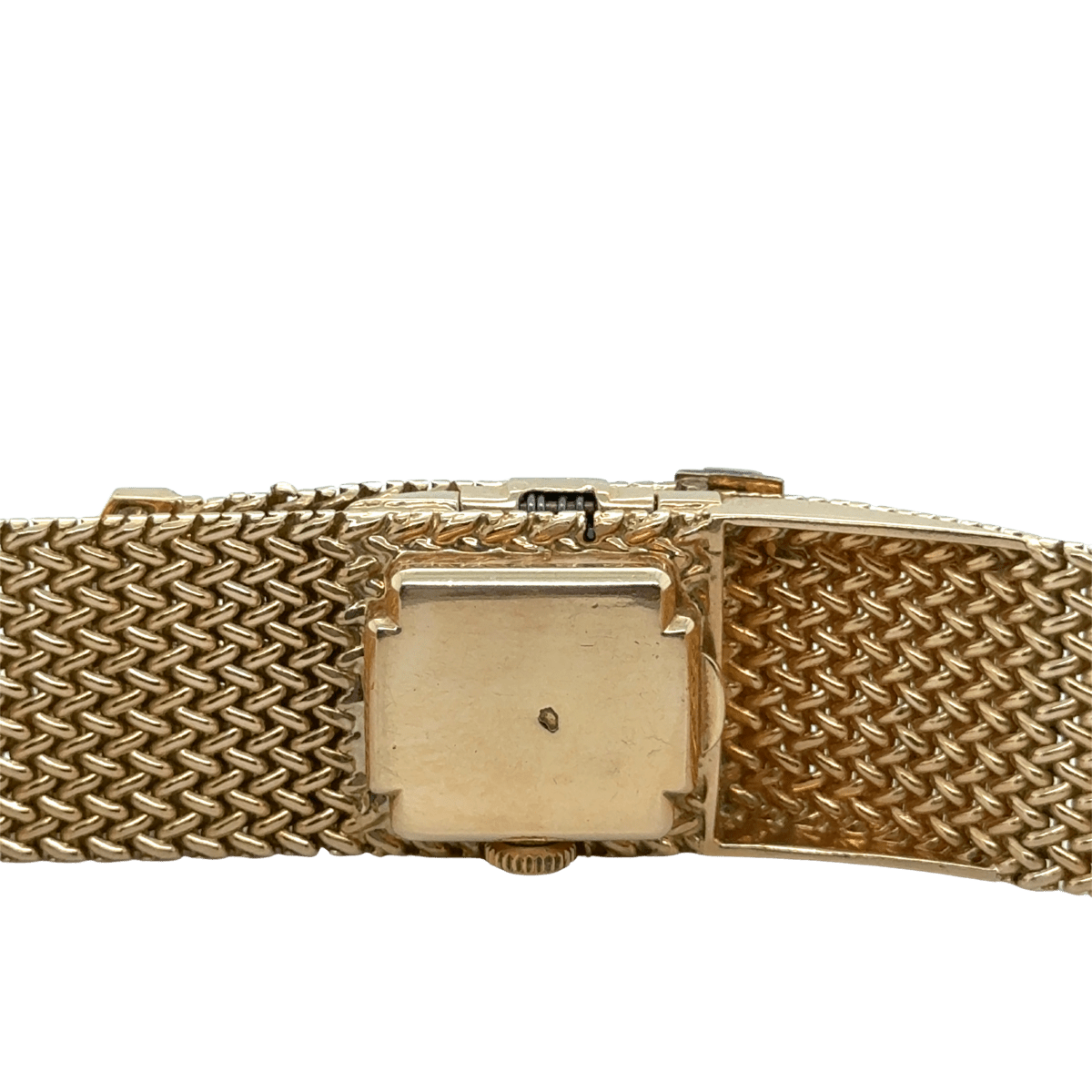 Montre en or jaune, platine et diamants - Castafiore