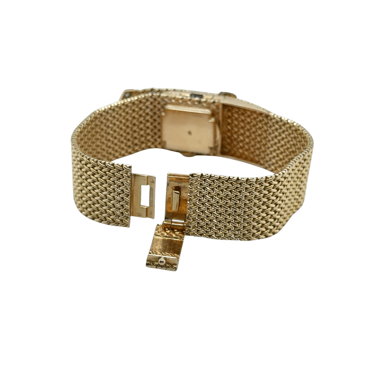 Montre en or jaune, platine et diamants - Castafiore