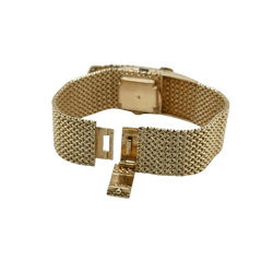 Montre en or jaune, platine et diamants - Castafiore