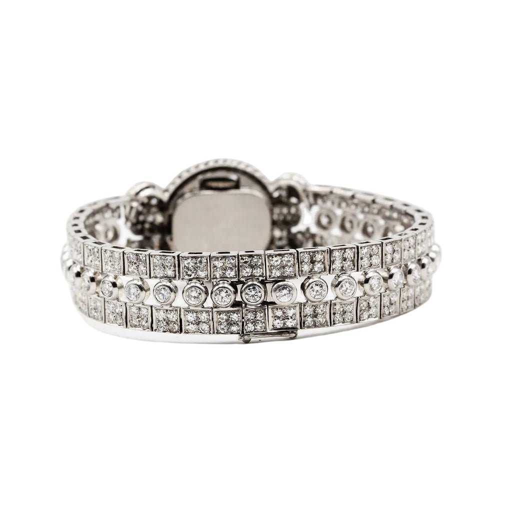 Montre en platine et diamants - Castafiore