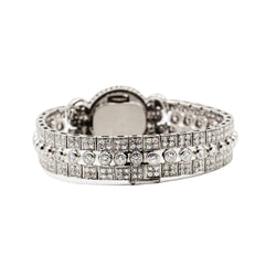 Montre en platine et diamants - Castafiore