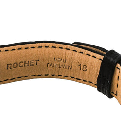 Montre ETERNA - MATIC en acier et cuir - Castafiore