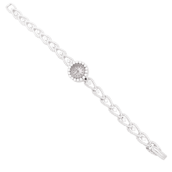 Montre Femme JAEGER - LECOULTRE en or blanc et diamants - Castafiore