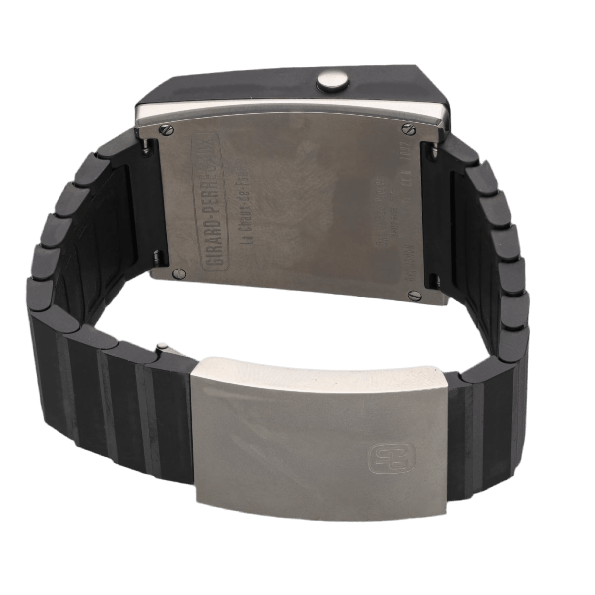 Montre GIRARD - PERREGAUX "Casquette 2.0" en céramique, titane et quartz - Castafiore