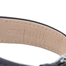 Montre GIRARD - PERREGAUX "Infinity" en acier, saphir et cuir - Castafiore