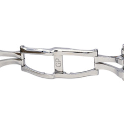 Montre GIRARD - PERREGAUX "Infinity" en acier, saphir et cuir - Castafiore