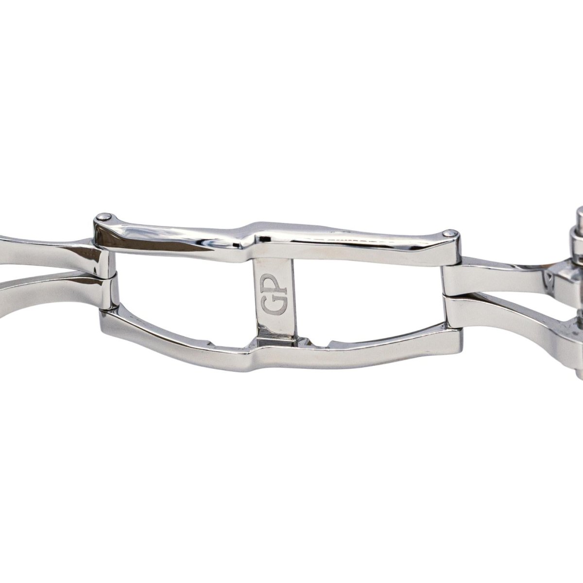 Montre GIRARD - PERREGAUX "Infinity" en acier, saphir et cuir - Castafiore