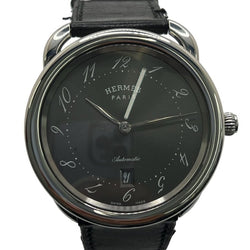 Montre HERMÈS Arceau en acier et cuir - Castafiore