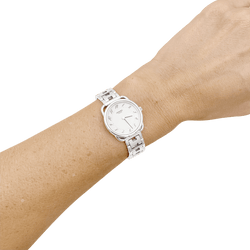 Montre HERMÈS "Arceau" PM en acier - Castafiore