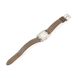 Montre HERMÈS "Cape cod" en acier - Castafiore