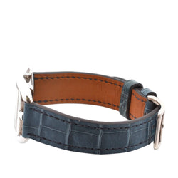 Montre HERMÈS "Cape Cod" en cuir et quartz - Castafiore