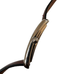 Montre HERMÈS en acier, cuir et quartz - Castafiore