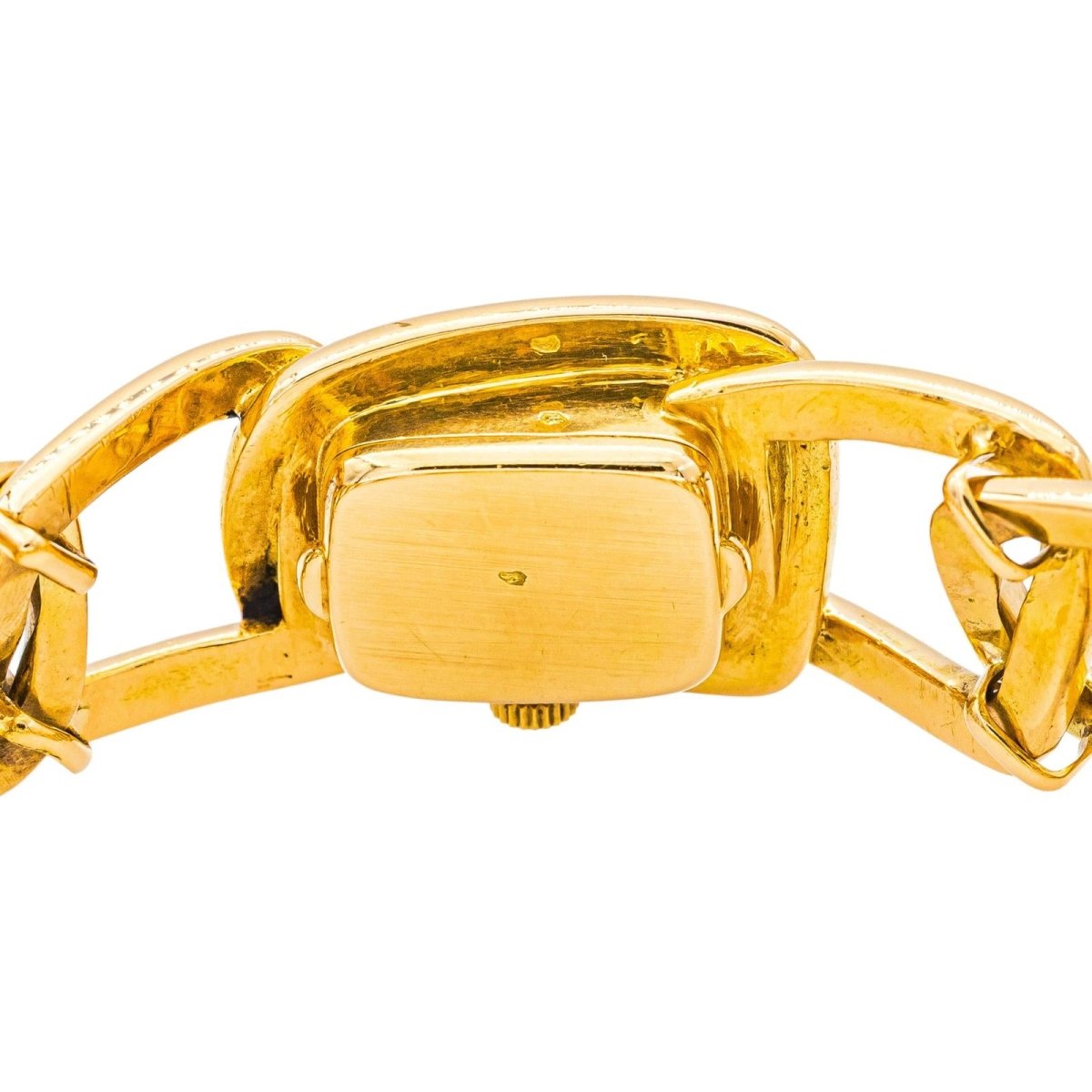 Montre HERMÈS en or jaune et quartz - Castafiore