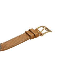 Montre HERMÈS "Kelly" en métal, cuir et quartz - Castafiore