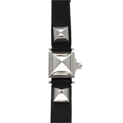 Montre Hermes "Medor" petit modèle Dame Acier. Quartz de 2022 . ref : ME2.110. Full set . - Castafiore