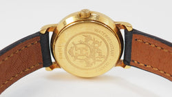 Montre Hermès Sellier en or jaune - Castafiore