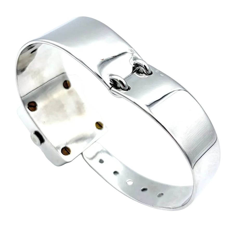 Montre HERMES vintage en argent vers 1970 - Castafiore