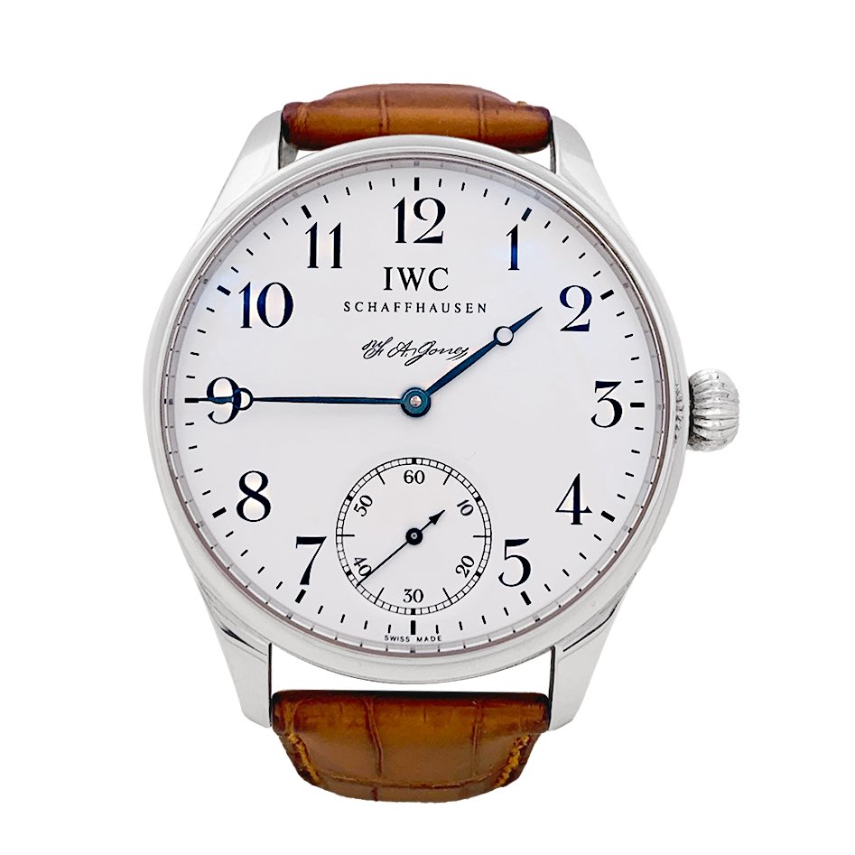 Montre IWC "Portugieser" acier. - Castafiore