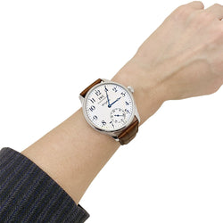 Montre IWC "Portugieser" acier. - Castafiore