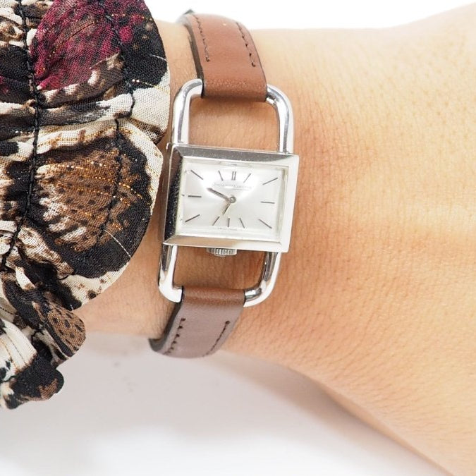 Montre Jaeger LeCoultre en acier - Castafiore