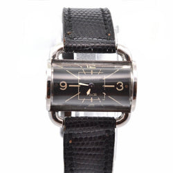 Montre Jaeger - LeCoultre en cuir et cristal - Castafiore