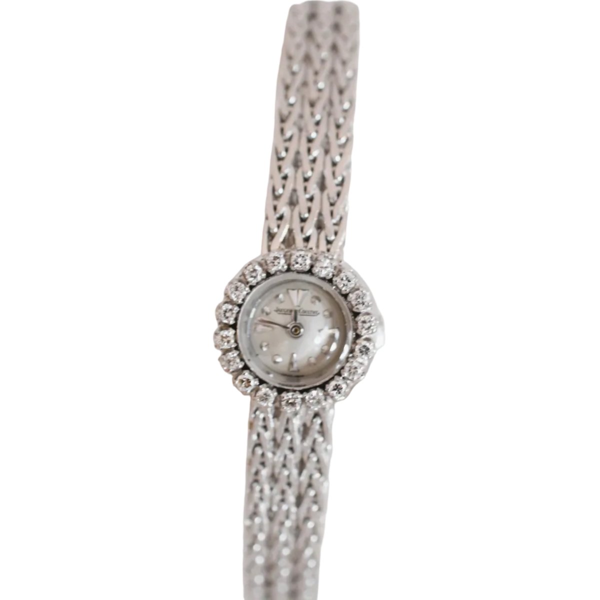 Montre JAEGER - LECOULTRE en or blanc et diamants - Castafiore