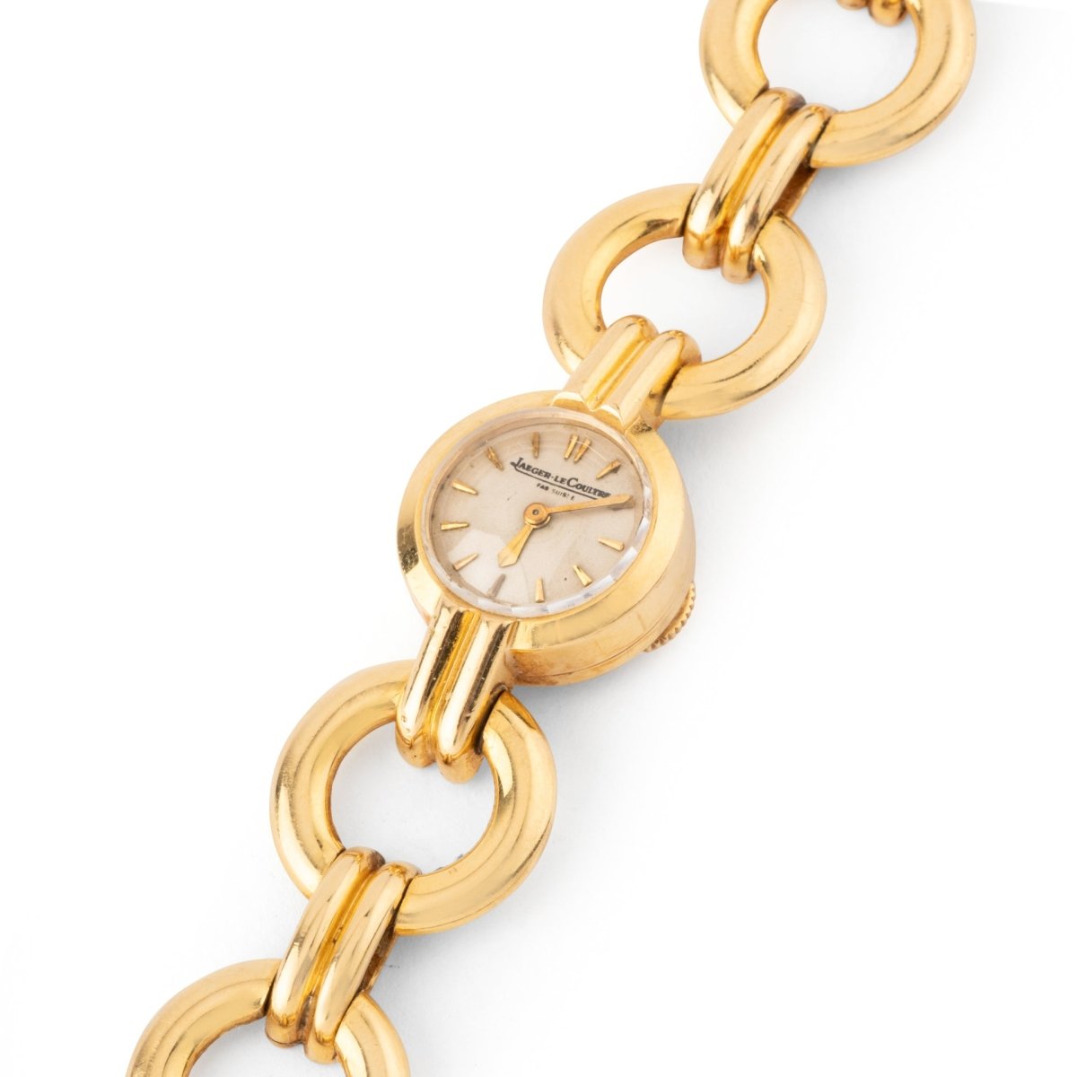 Montre JAEGER LECOULTRE en or jaune - Castafiore