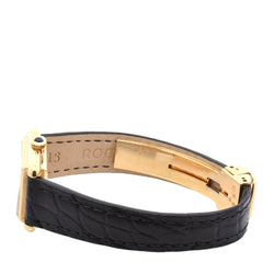 Montre JAEGER - LECOULTRE en or jaune et cuir - Castafiore