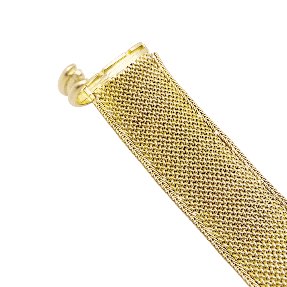 Watch secret Jaeger-Lecoultre, "Ceinture", yellow gold, white gold, diamonds.