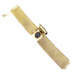 Watch secret Jaeger-Lecoultre, "Ceinture", yellow gold, white gold, diamonds.