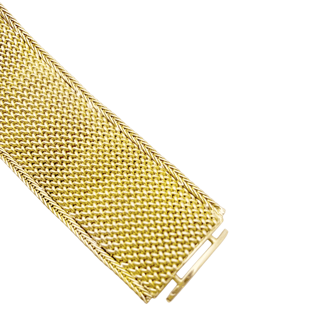 Watch secret Jaeger-Lecoultre, "Ceinture", yellow gold, white gold, diamonds.