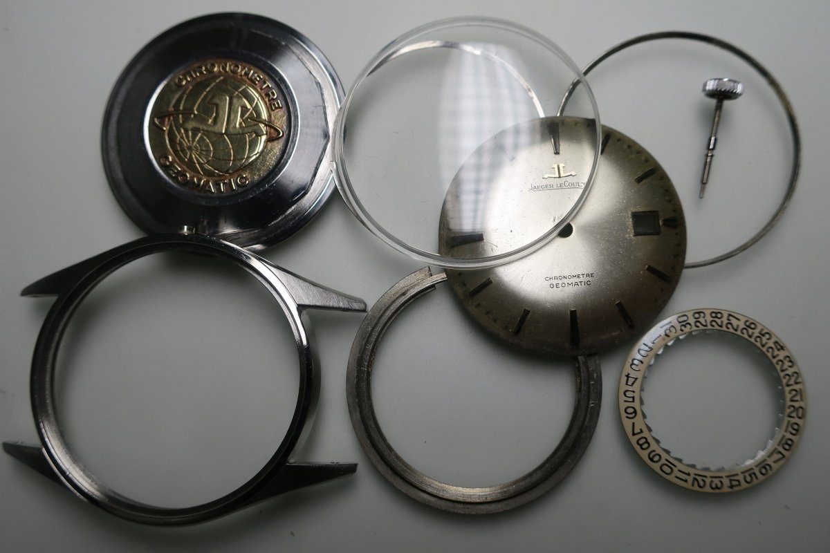 Montre Jaeger Lecoultre " Géomatic " Vintage - Castafiore