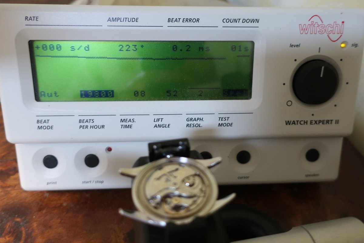 Montre Jaeger Lecoultre " Géomatic " Vintage - Castafiore