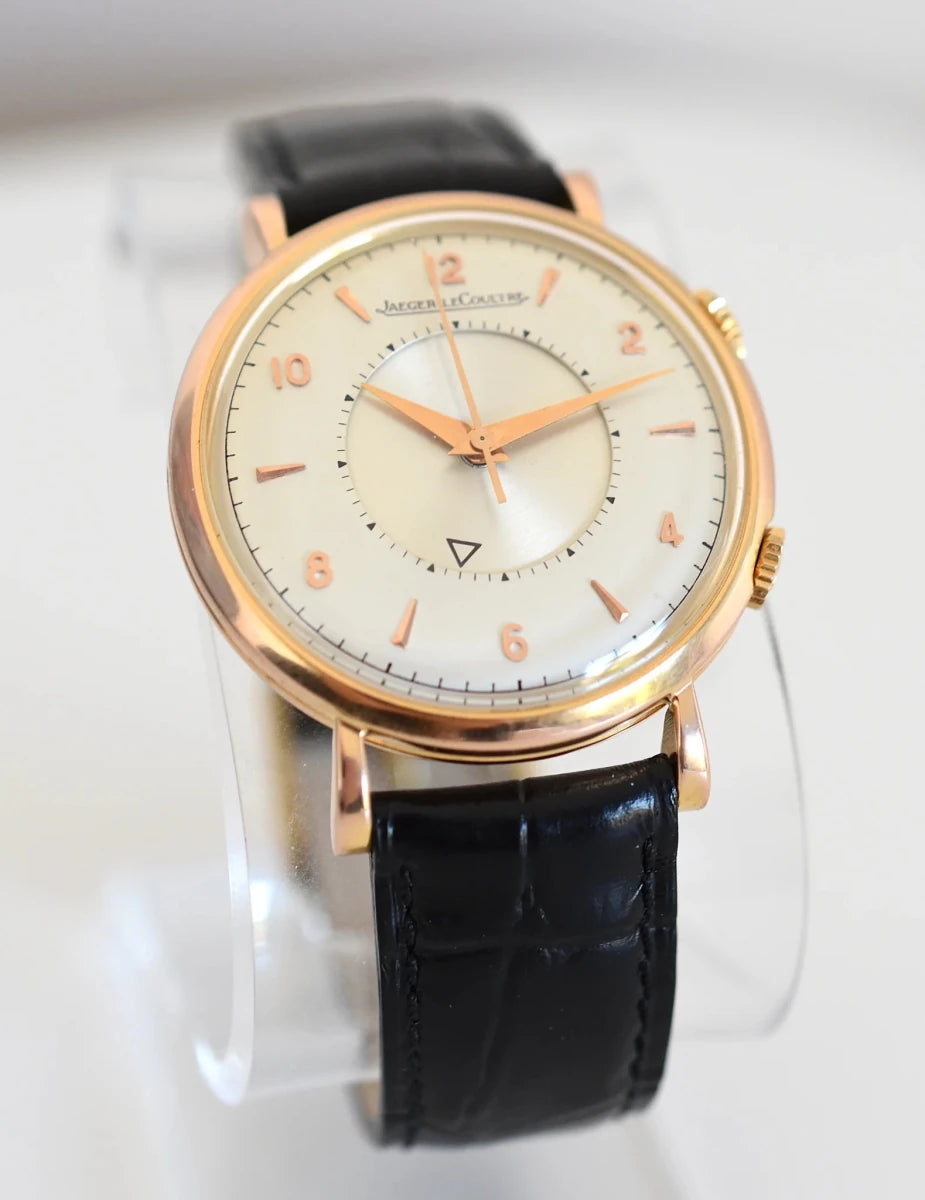 Montre JAEGER-LECOULTRE MEMOVOX REF. 3151 en or rose 18 COMPLICATION REVEIL - CAL. P489/1 - circa 1952 - Castafiore