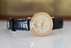 Montre JAEGER-LECOULTRE MEMOVOX REF. 3151 en or rose 18 COMPLICATION REVEIL - CAL. P489/1 - circa 1952 - Castafiore