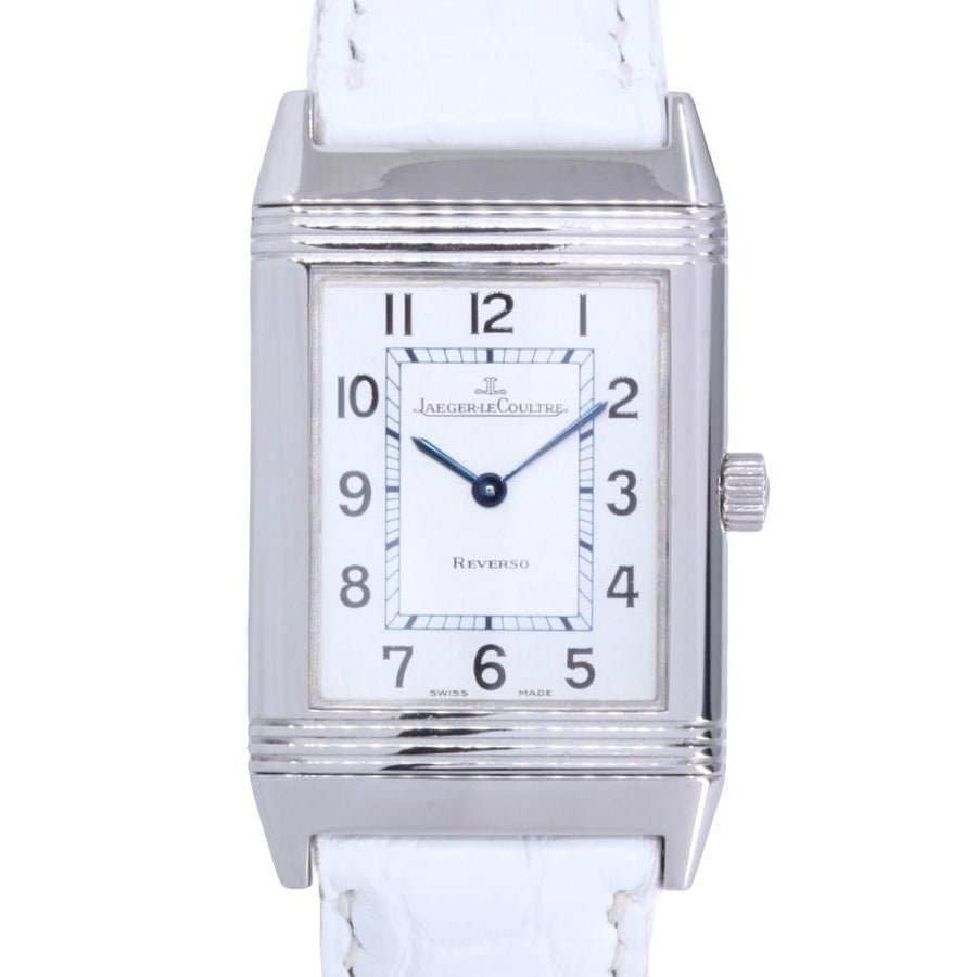 Montre JAEGER - LECOULTRE "Reverso Classique" en acier et quartz - Castafiore