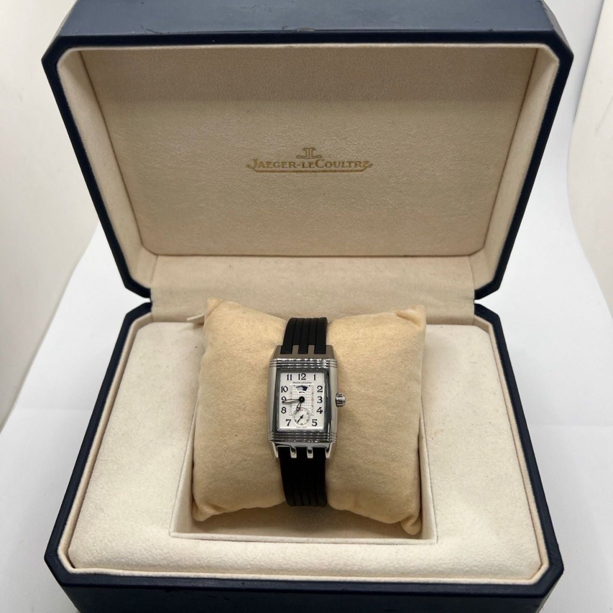 Montre JAEGER - LECOULTRE "Reverso Duetto" en acier - Castafiore