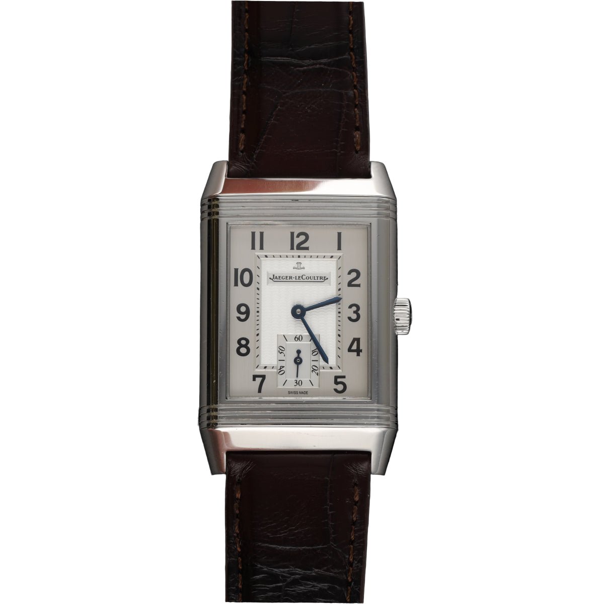 Montre JAEGER - LECOULTRE "Reverso" en acier - Castafiore