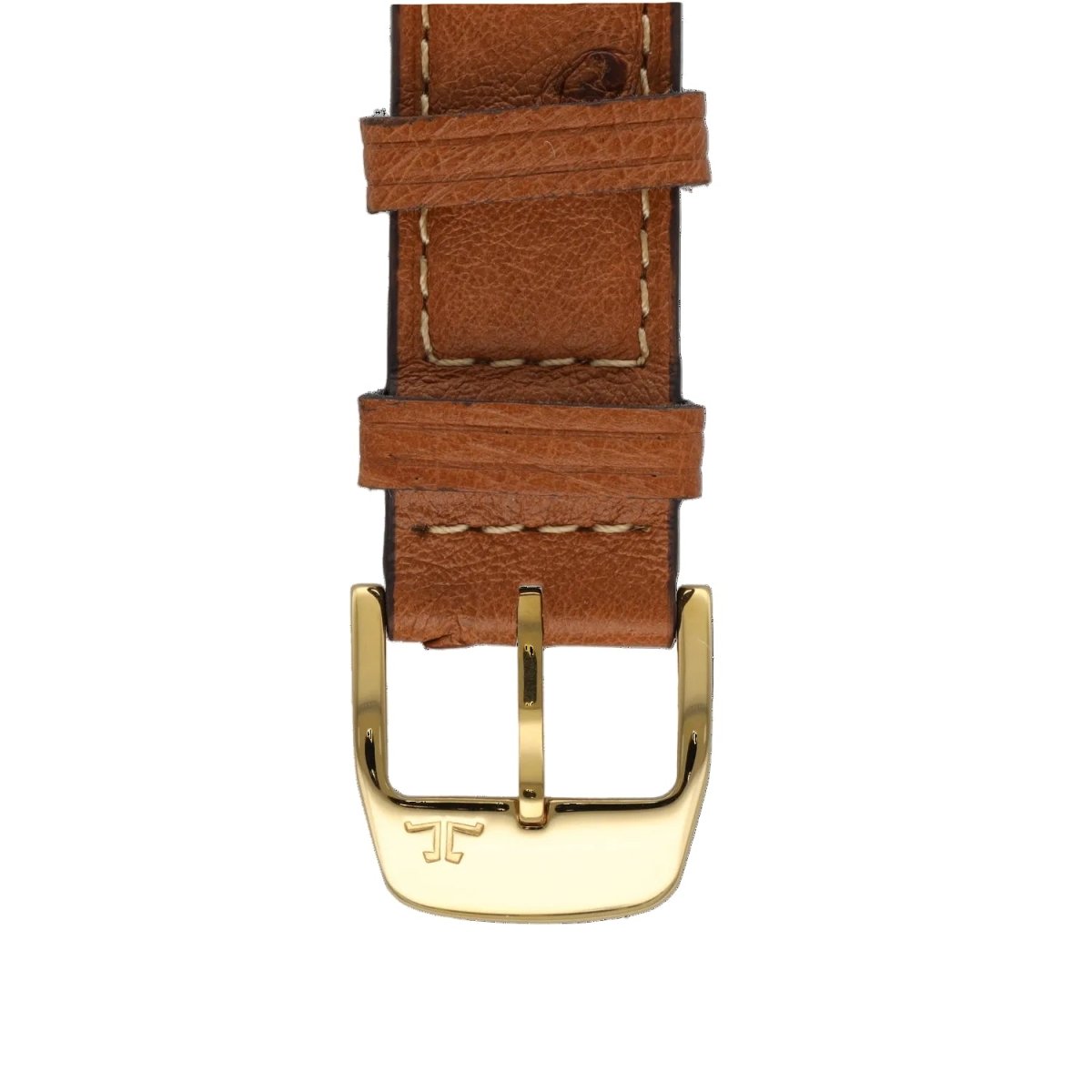 Montre JAEGER-LECOULTRE "Reverso" en or jaune, acier et cuir - Castafiore