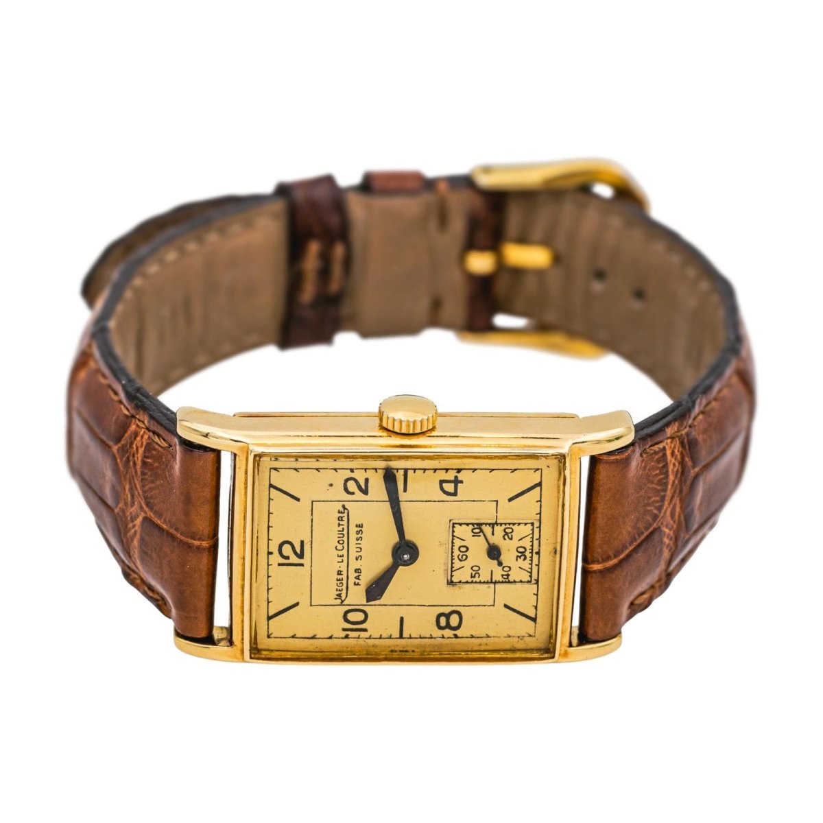 Jaeger- Lecoultre Watch  Yellow gold