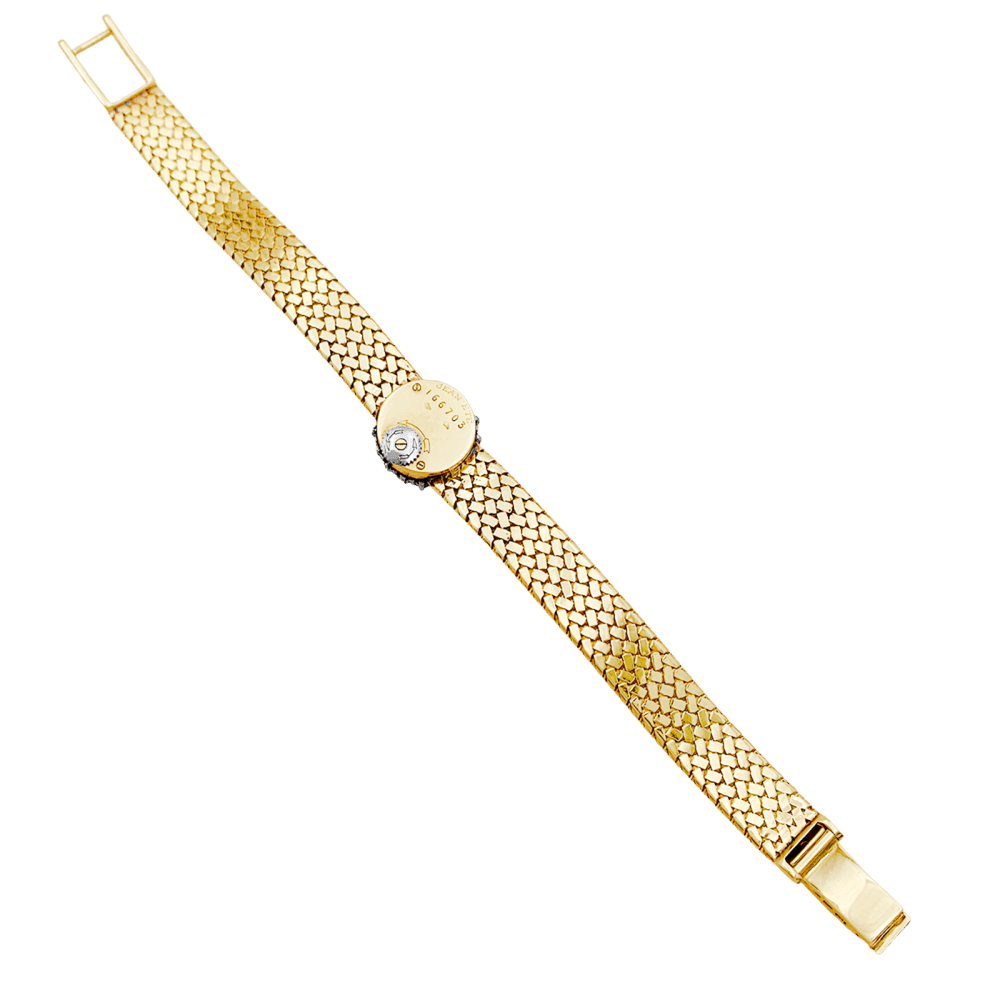 Montre JAEGER LECOULTRE X JEAN ÉTÉ en or jaune, platine, argent et diamants - Castafiore