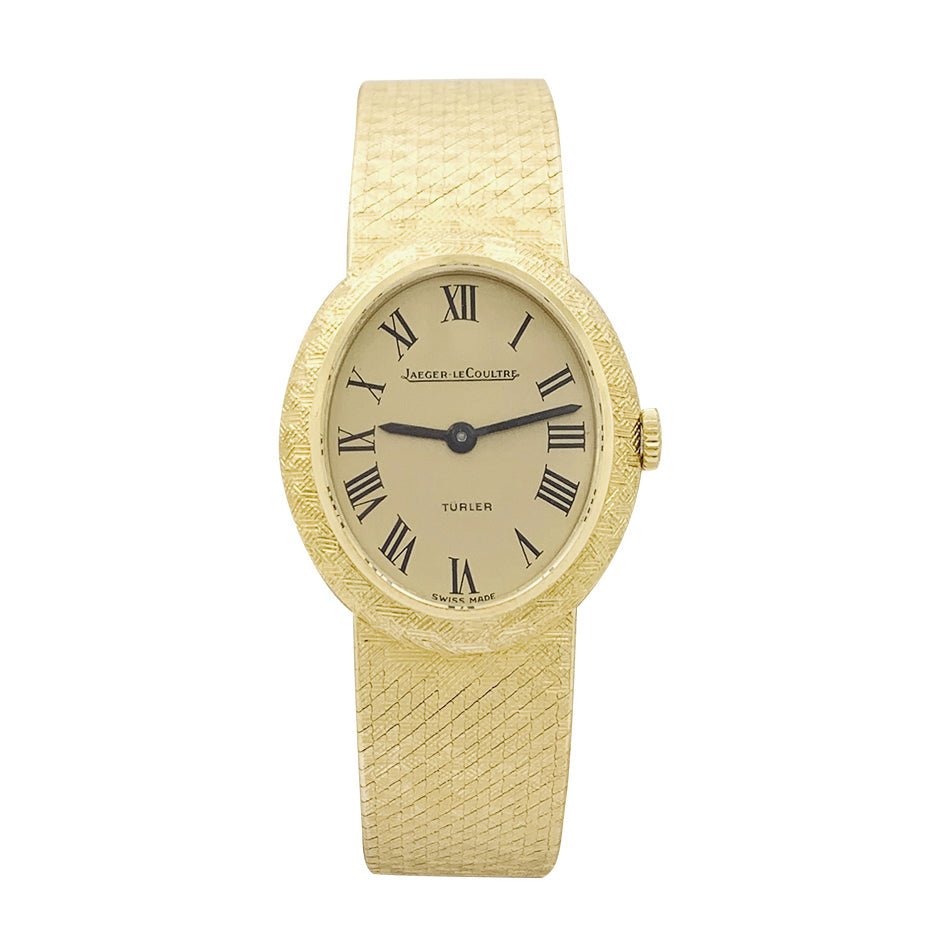 Montre Jaeger - Lecoultre/Türler vintage, or jaune. - Castafiore