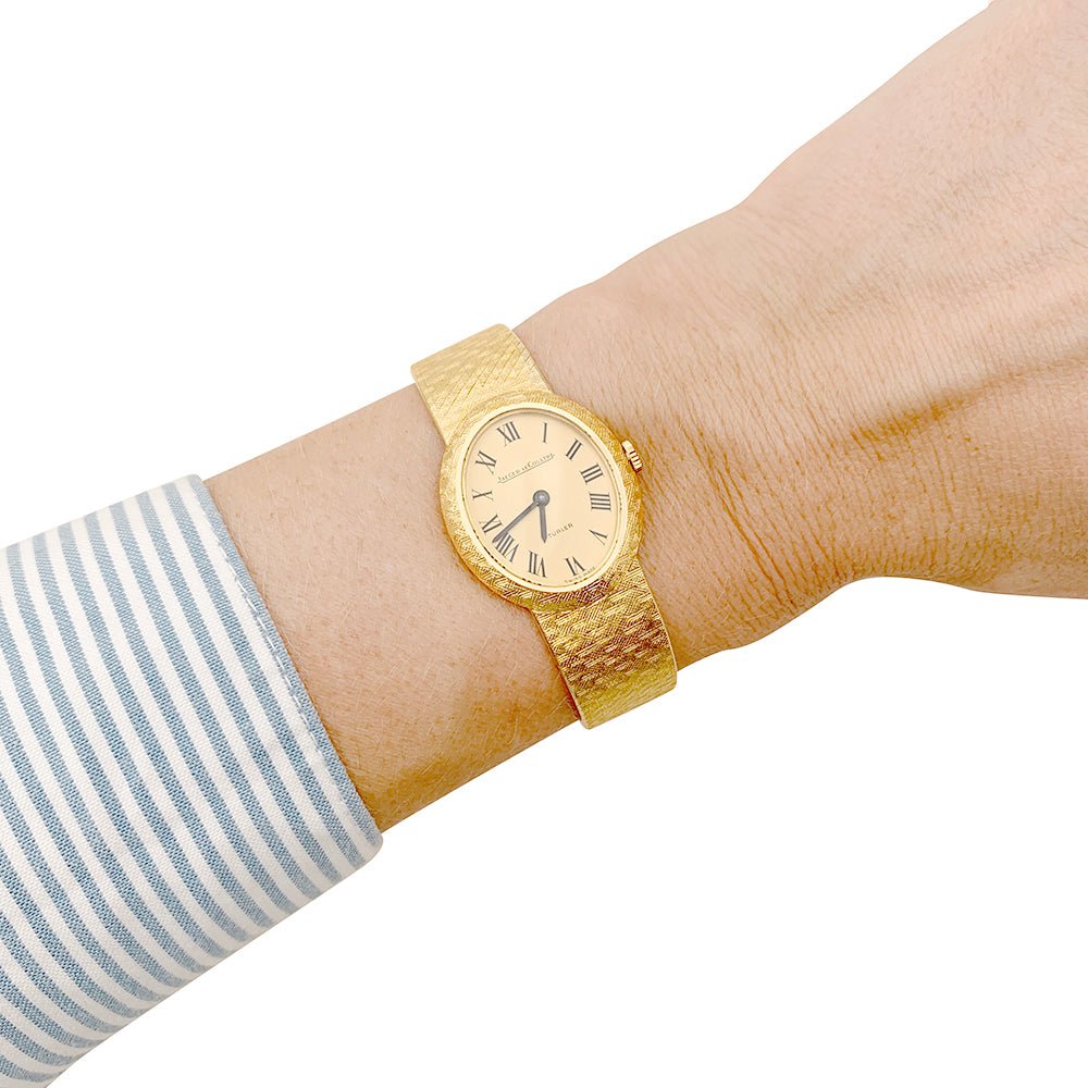 Montre Jaeger - Lecoultre/Türler vintage, or jaune. - Castafiore