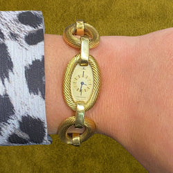 Montre Jeager - LeCoultre Vintage en or jaune 18 carats - Castafiore