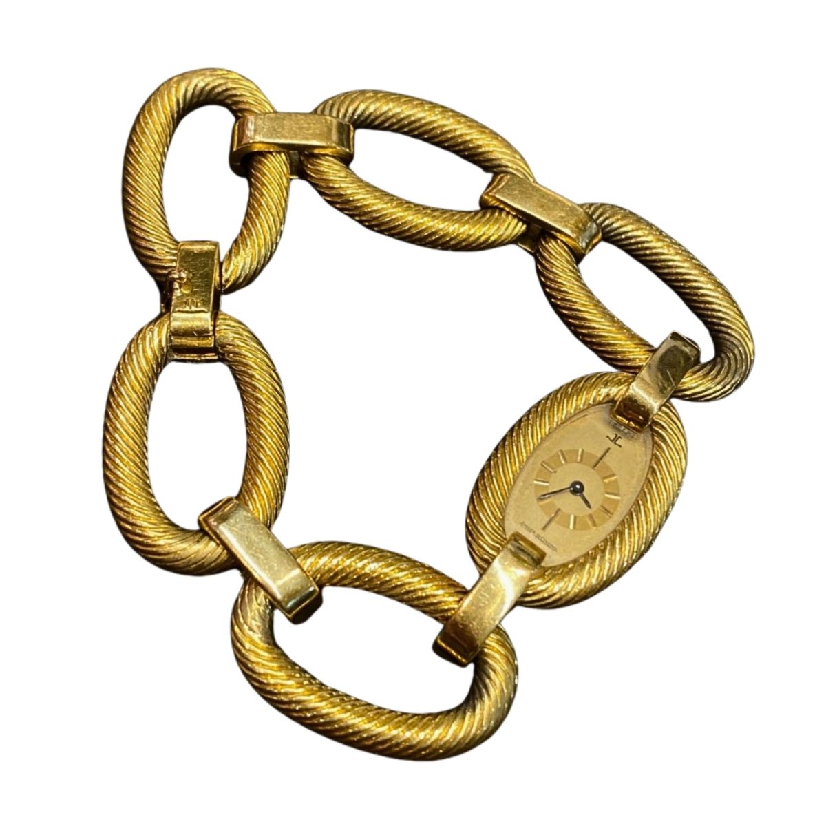 Montre Jeager - LeCoultre Vintage en or jaune 18 carats - Castafiore