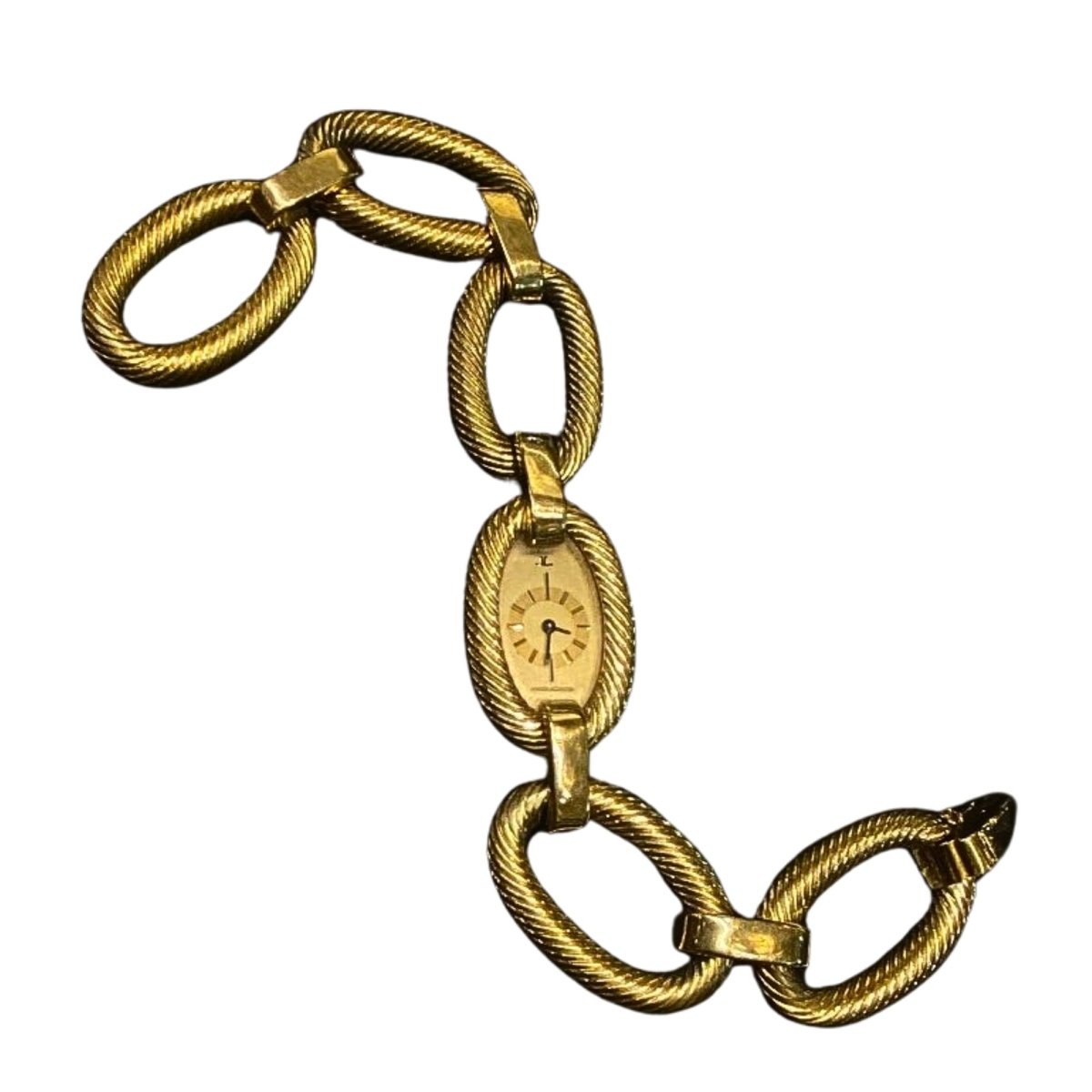 Montre Jeager - LeCoultre Vintage en or jaune 18 carats - Castafiore