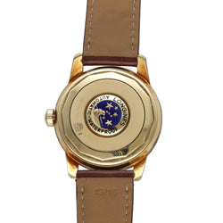 Montre LONGINES "Conquest Heritage" en or jaune et cuir - Castafiore