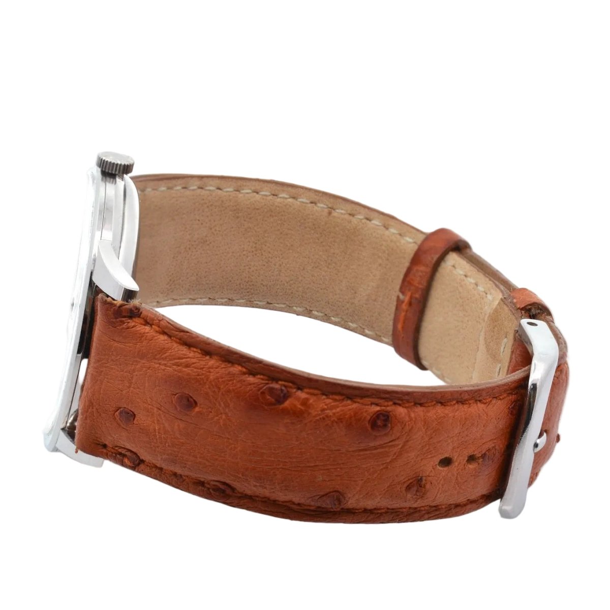 Watch vintage Longines in steel