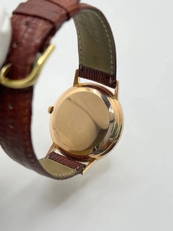Montre LONGINES "Flagship" en or rose, acier et cuir - Castafiore