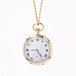 Montre LONGINES Gravée en or jaune - Castafiore